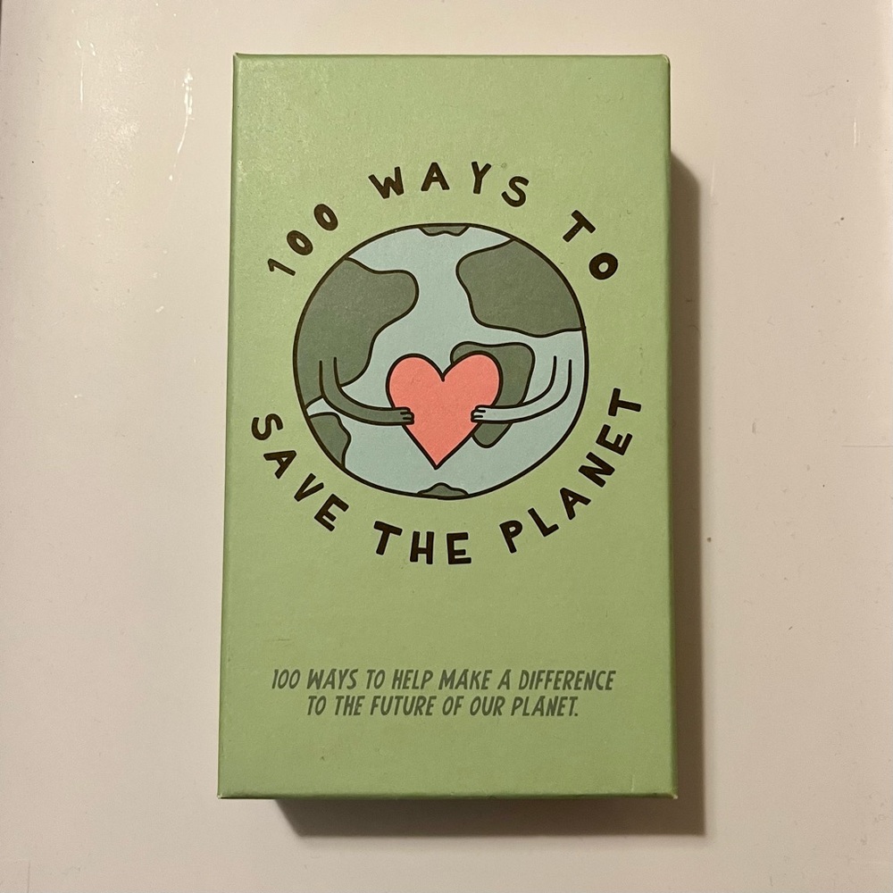 100 Ways To Save The Planet Cards 🌍💗 - Picture 1 of 2